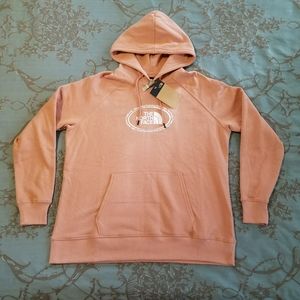 The North Face Novelty Graphic Comfy Hoodie Rose Dawn Women Size 1X